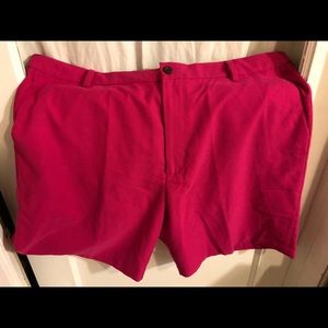 Pink golf shorts. 42/9in inseam.